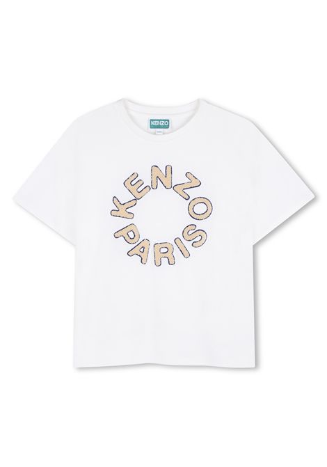 T-shirt con stampa KENZO KIDS | K61699117